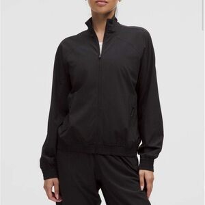 Lululemon Adapted State Perforated Track Jacket Black Size 4